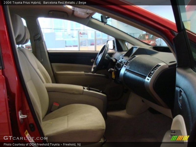 Barcelona Red Metallic / Beige 2006 Toyota Prius Hybrid