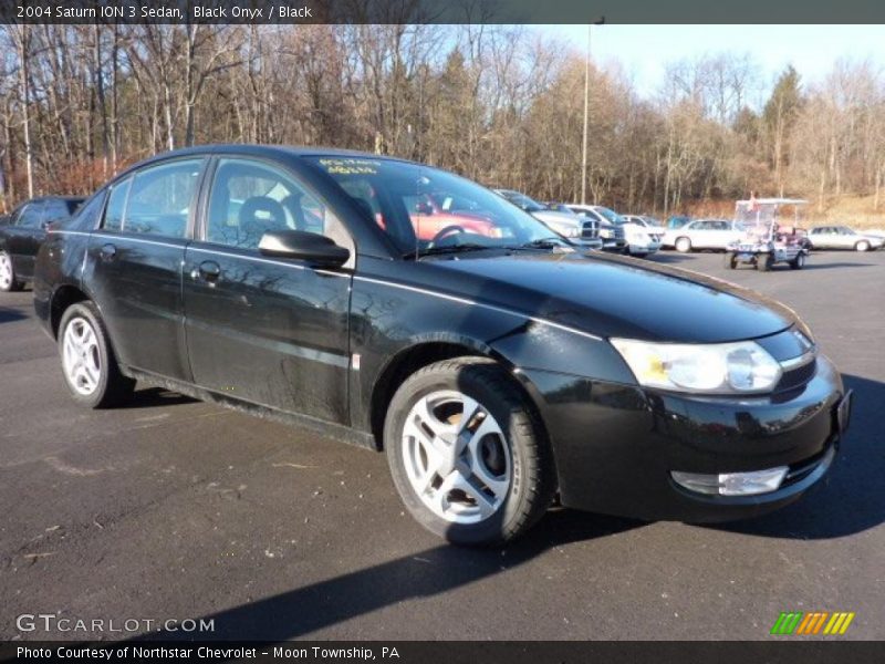 Black Onyx / Black 2004 Saturn ION 3 Sedan