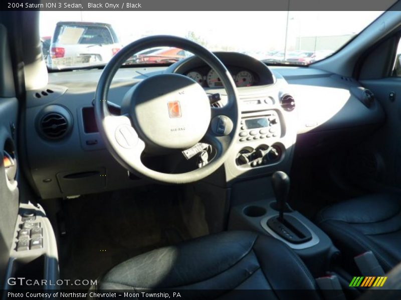 Black Onyx / Black 2004 Saturn ION 3 Sedan