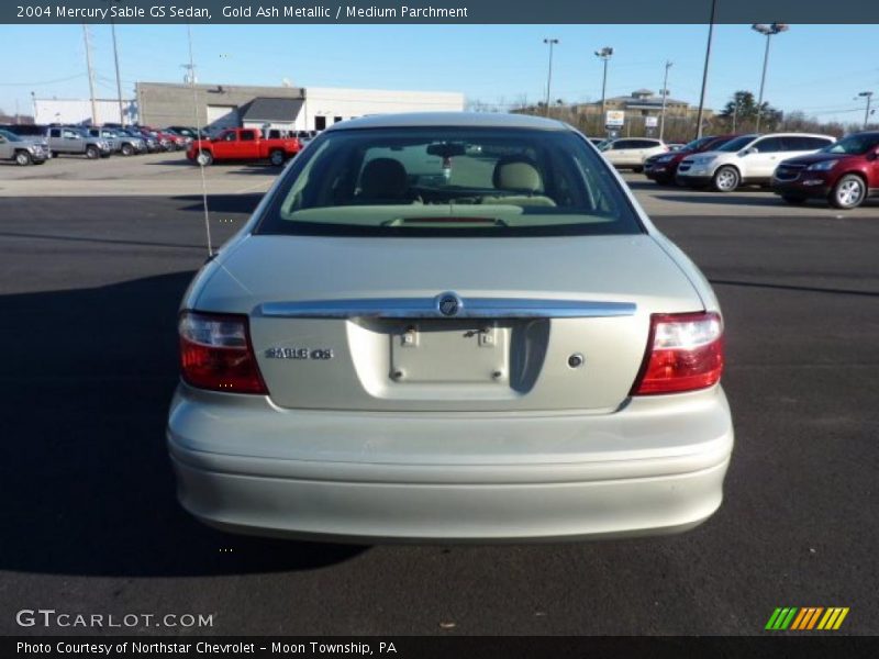 Gold Ash Metallic / Medium Parchment 2004 Mercury Sable GS Sedan