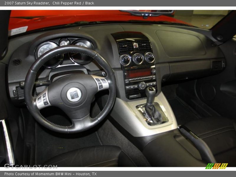 Chili Pepper Red / Black 2007 Saturn Sky Roadster