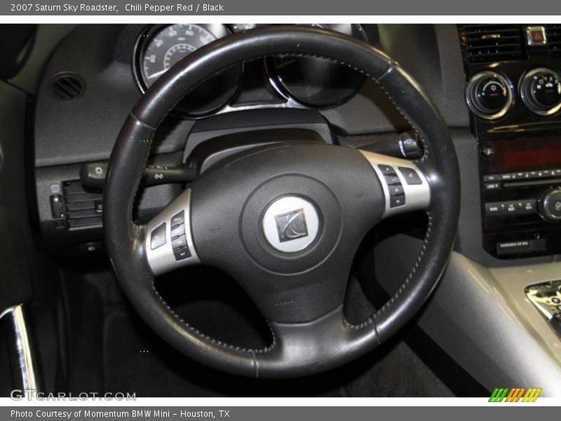 Chili Pepper Red / Black 2007 Saturn Sky Roadster