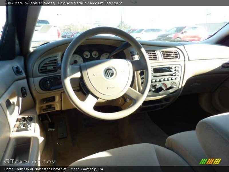Gold Ash Metallic / Medium Parchment 2004 Mercury Sable GS Sedan