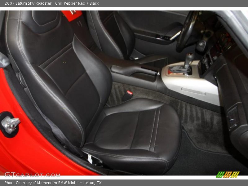 Chili Pepper Red / Black 2007 Saturn Sky Roadster