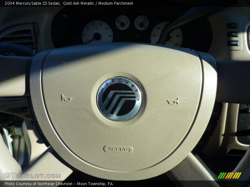 Gold Ash Metallic / Medium Parchment 2004 Mercury Sable GS Sedan