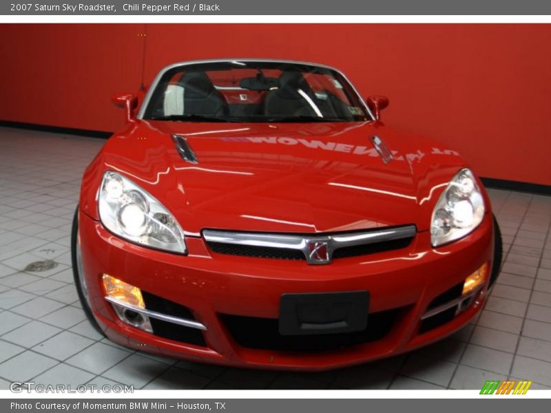 Chili Pepper Red / Black 2007 Saturn Sky Roadster