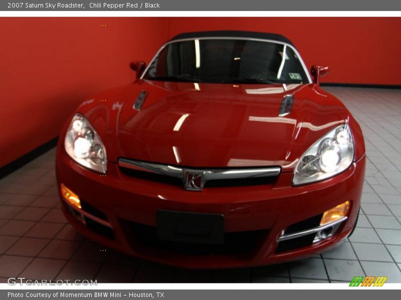 Chili Pepper Red / Black 2007 Saturn Sky Roadster