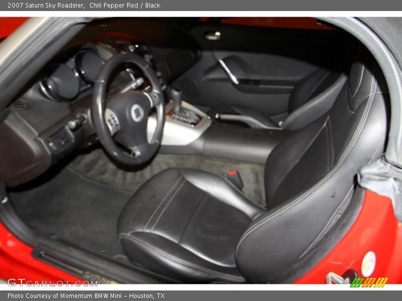 Chili Pepper Red / Black 2007 Saturn Sky Roadster