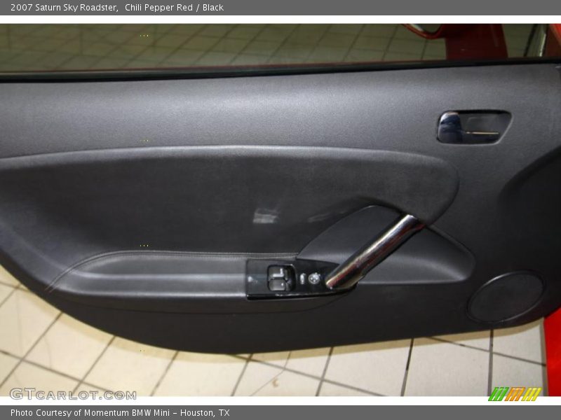Chili Pepper Red / Black 2007 Saturn Sky Roadster