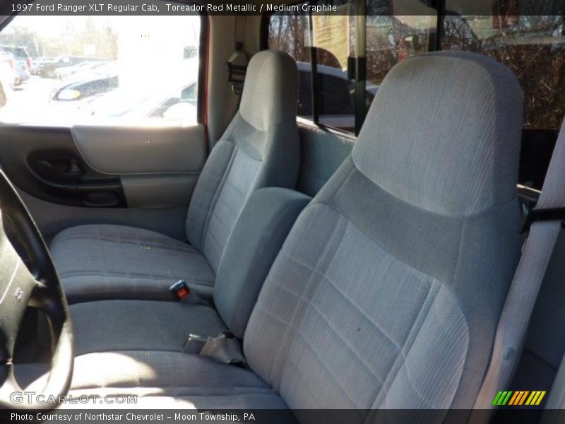 Toreador Red Metallic / Medium Graphite 1997 Ford Ranger XLT Regular Cab