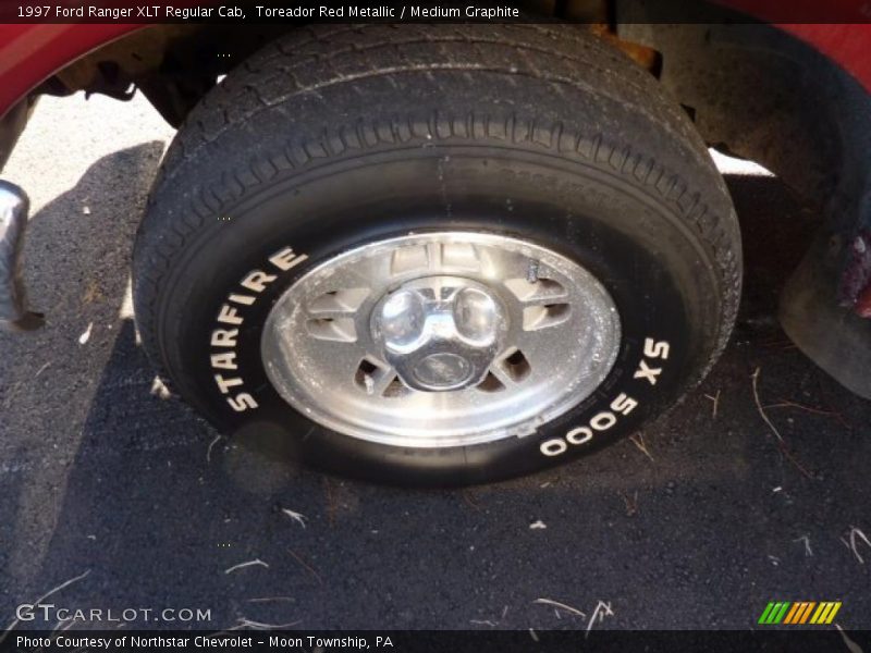 Toreador Red Metallic / Medium Graphite 1997 Ford Ranger XLT Regular Cab