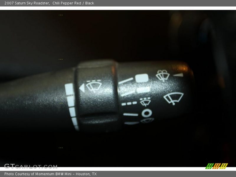 Chili Pepper Red / Black 2007 Saturn Sky Roadster