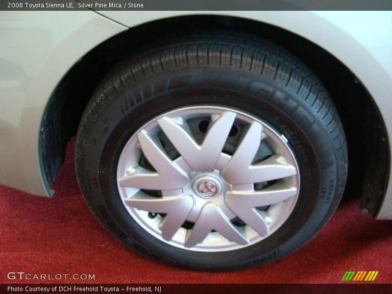 Silver Pine Mica / Stone 2008 Toyota Sienna LE