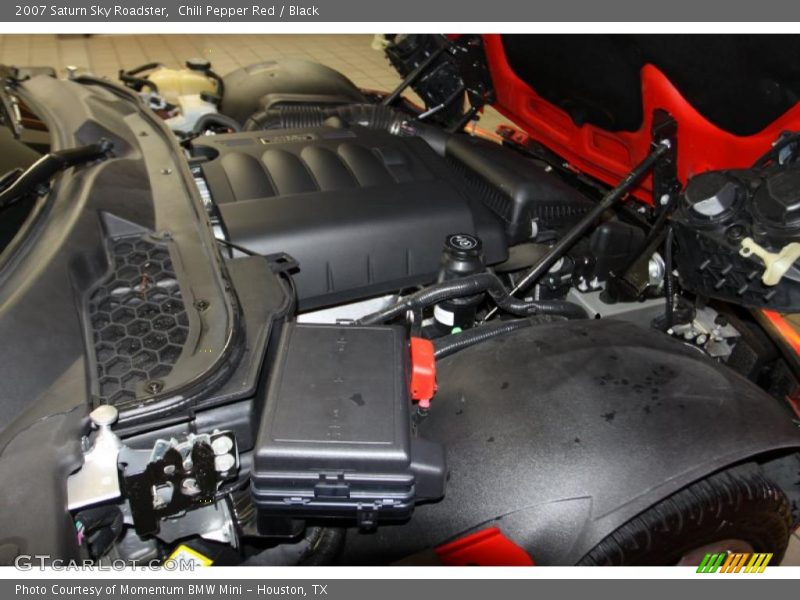 Chili Pepper Red / Black 2007 Saturn Sky Roadster