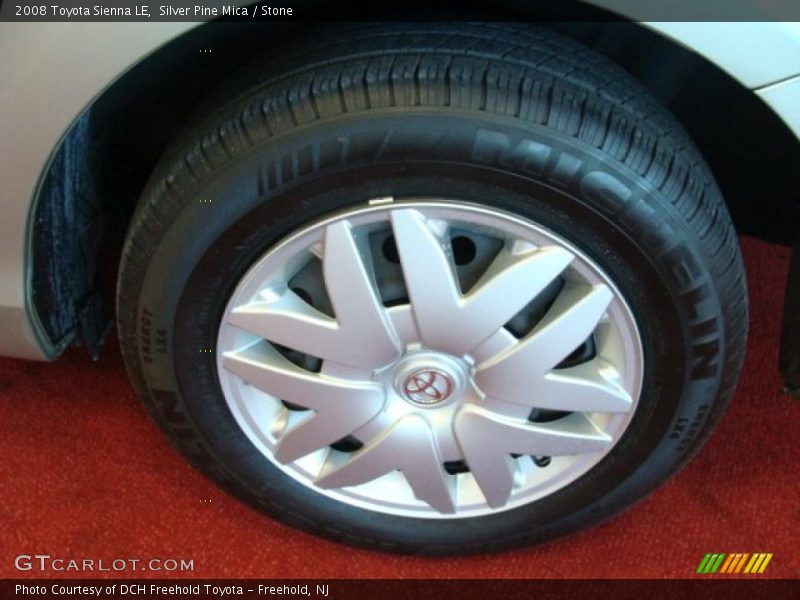 Silver Pine Mica / Stone 2008 Toyota Sienna LE