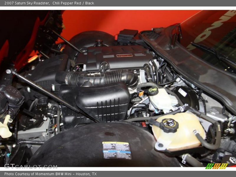 Chili Pepper Red / Black 2007 Saturn Sky Roadster