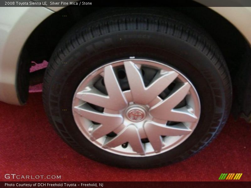 Silver Pine Mica / Stone 2008 Toyota Sienna LE