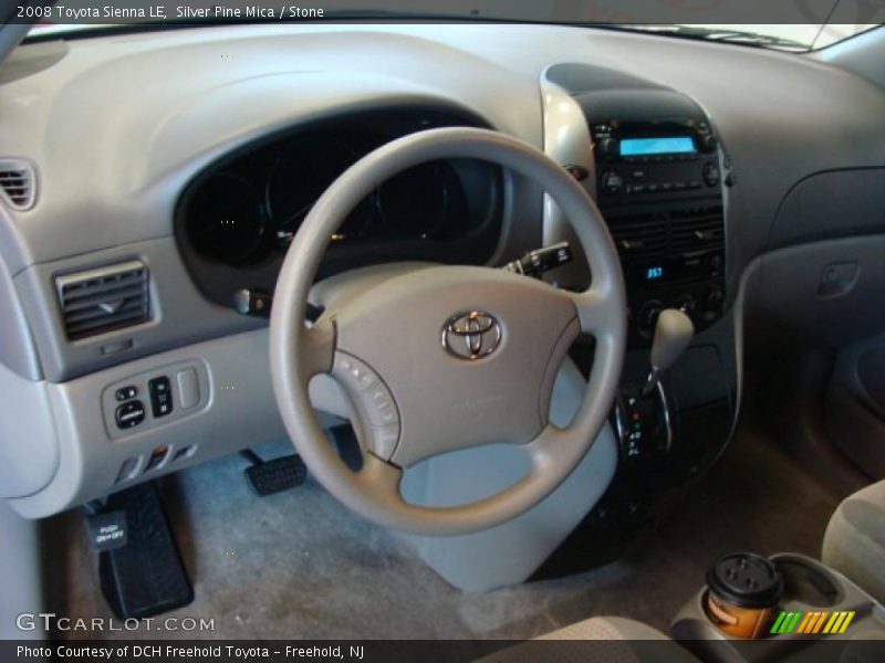 Silver Pine Mica / Stone 2008 Toyota Sienna LE