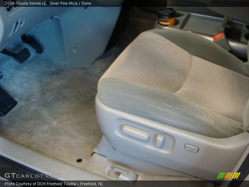 Silver Pine Mica / Stone 2008 Toyota Sienna LE