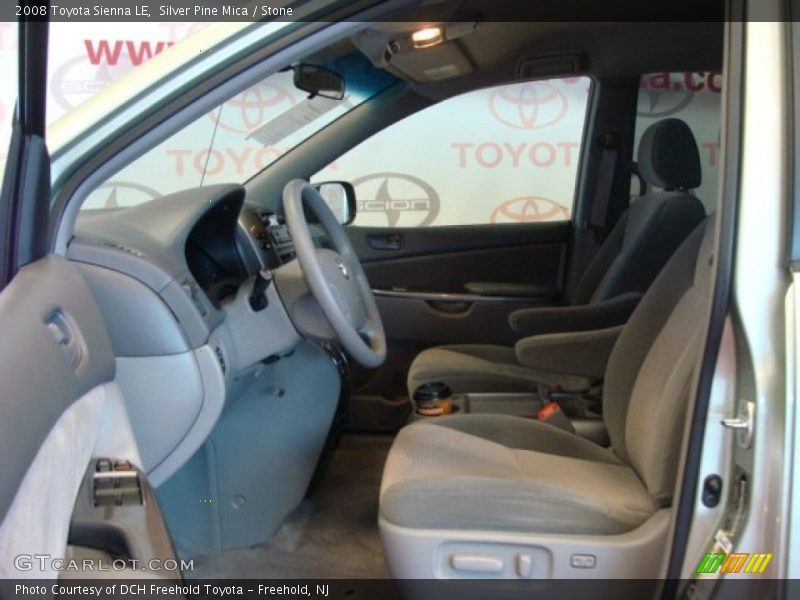 Silver Pine Mica / Stone 2008 Toyota Sienna LE