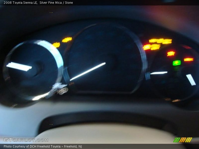 Silver Pine Mica / Stone 2008 Toyota Sienna LE