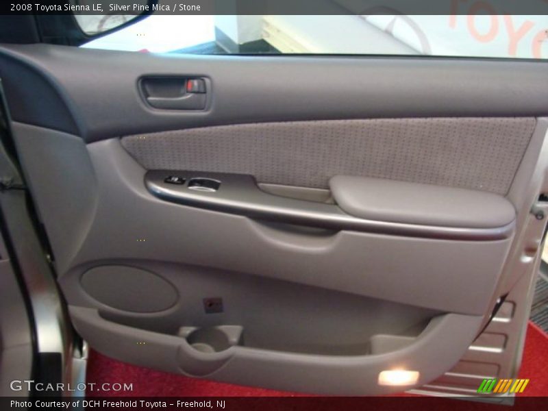 Silver Pine Mica / Stone 2008 Toyota Sienna LE