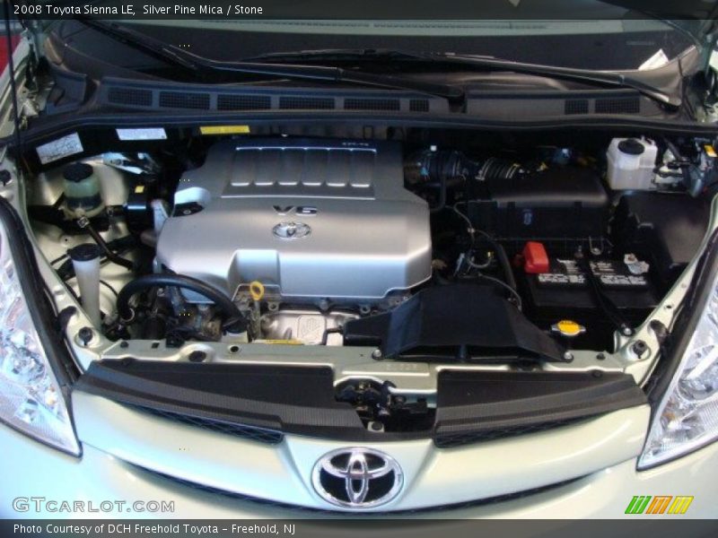 Silver Pine Mica / Stone 2008 Toyota Sienna LE