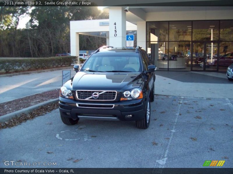Saville Grey Metallic / Beige 2011 Volvo XC90 3.2