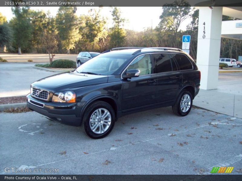 Saville Grey Metallic / Beige 2011 Volvo XC90 3.2