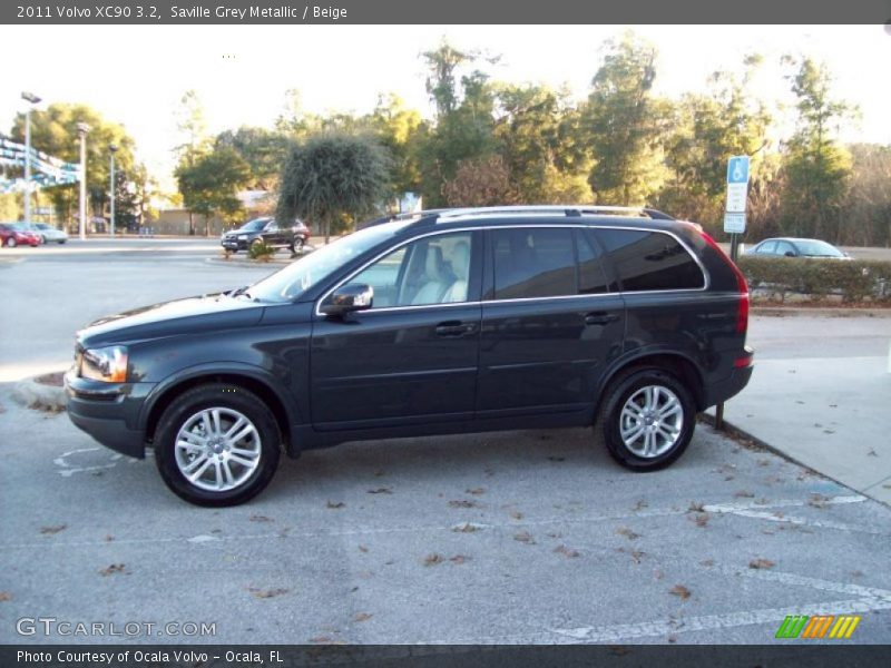 Saville Grey Metallic / Beige 2011 Volvo XC90 3.2