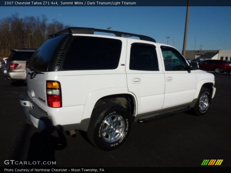 Summit White / Dark Titanium/Light Titanium 2007 Chevrolet Tahoe Z71 4x4