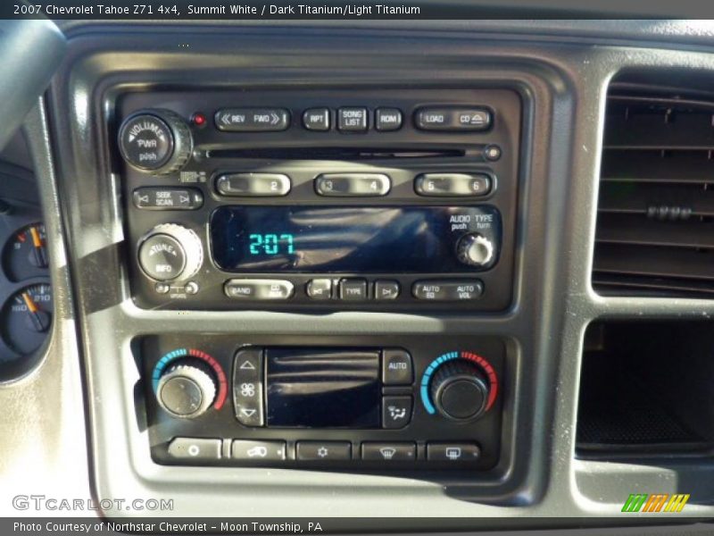 Summit White / Dark Titanium/Light Titanium 2007 Chevrolet Tahoe Z71 4x4