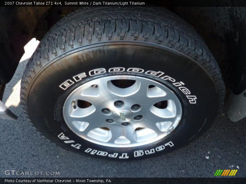 Summit White / Dark Titanium/Light Titanium 2007 Chevrolet Tahoe Z71 4x4