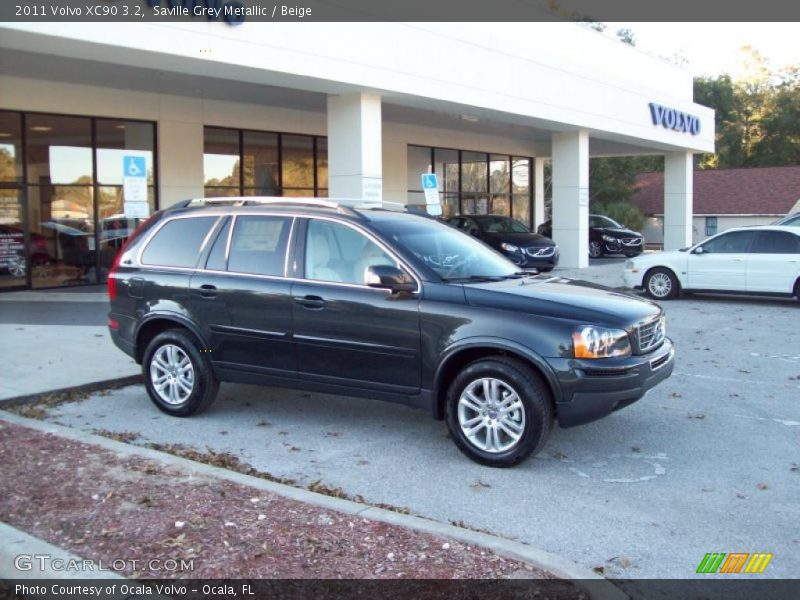Saville Grey Metallic / Beige 2011 Volvo XC90 3.2