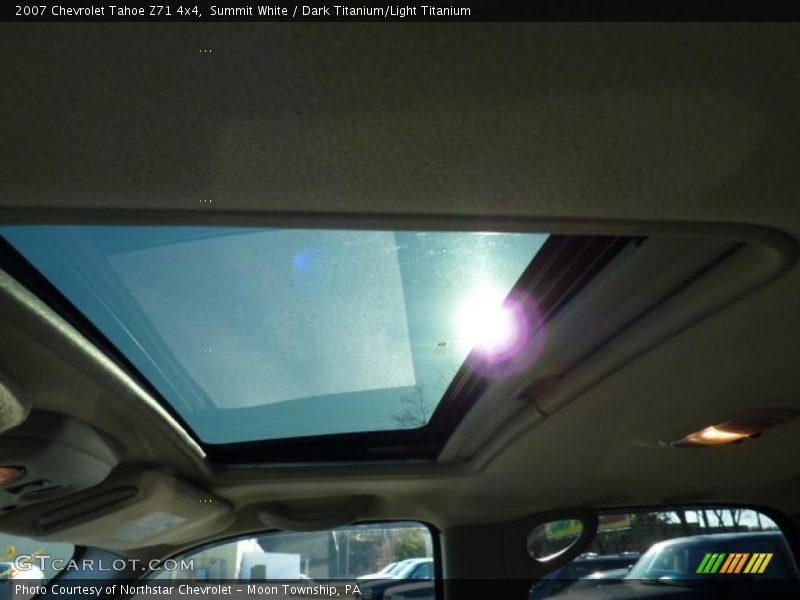 Summit White / Dark Titanium/Light Titanium 2007 Chevrolet Tahoe Z71 4x4