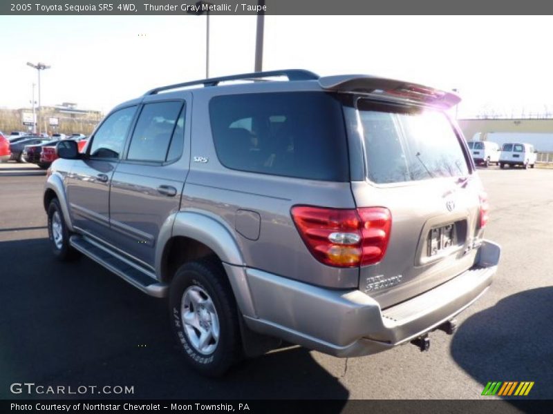 Thunder Gray Metallic / Taupe 2005 Toyota Sequoia SR5 4WD