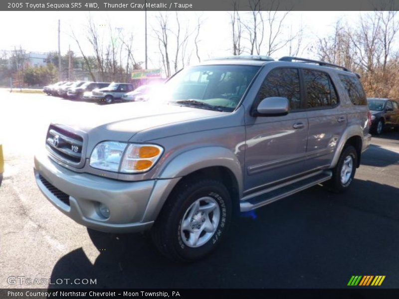 Thunder Gray Metallic / Taupe 2005 Toyota Sequoia SR5 4WD