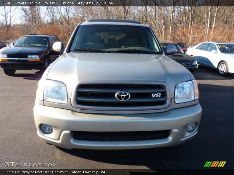 Thunder Gray Metallic / Taupe 2005 Toyota Sequoia SR5 4WD