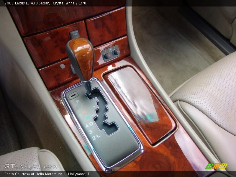 Crystal White / Ecru 2003 Lexus LS 430 Sedan