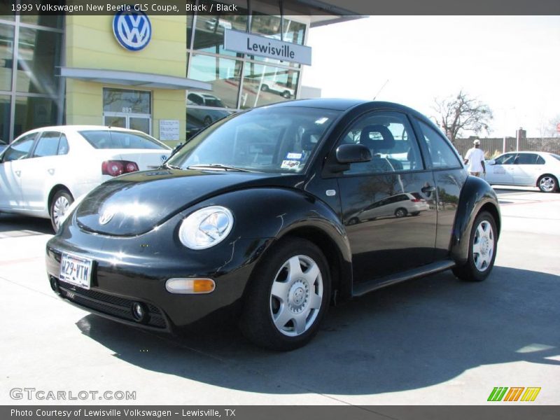 Black / Black 1999 Volkswagen New Beetle GLS Coupe