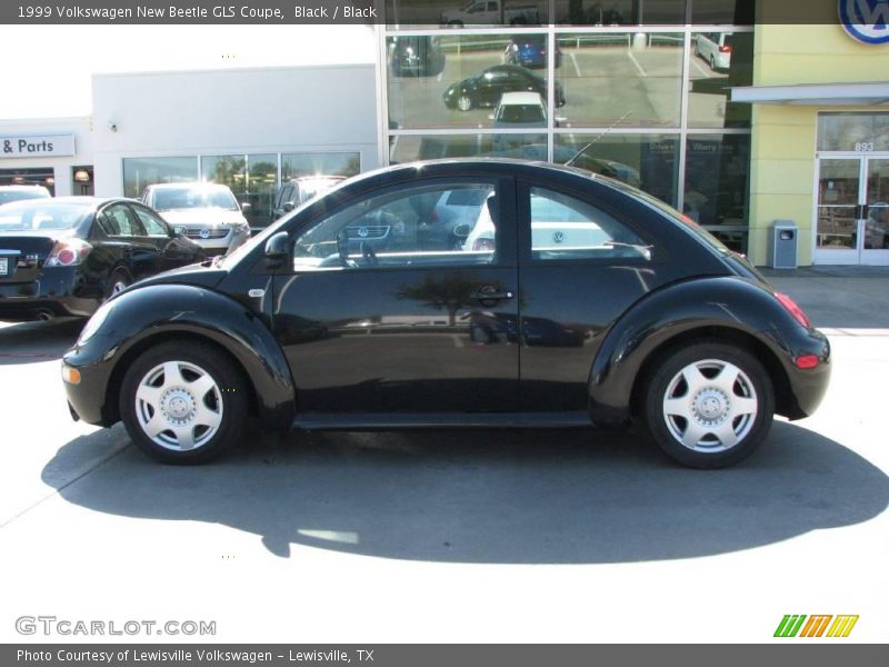 Black / Black 1999 Volkswagen New Beetle GLS Coupe