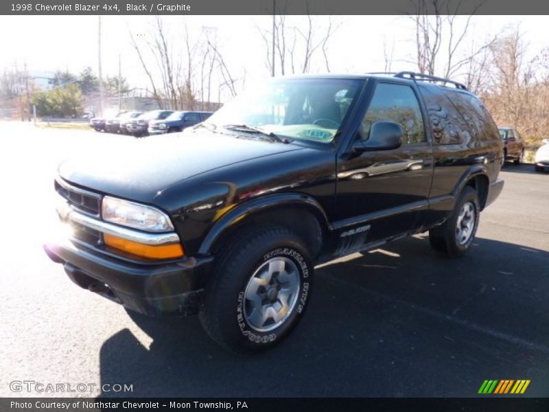 Black / Graphite 1998 Chevrolet Blazer 4x4