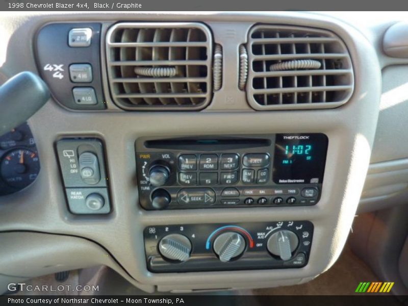 Black / Graphite 1998 Chevrolet Blazer 4x4