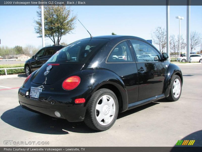 Black / Black 1999 Volkswagen New Beetle GLS Coupe
