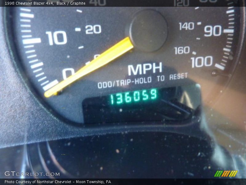 Black / Graphite 1998 Chevrolet Blazer 4x4