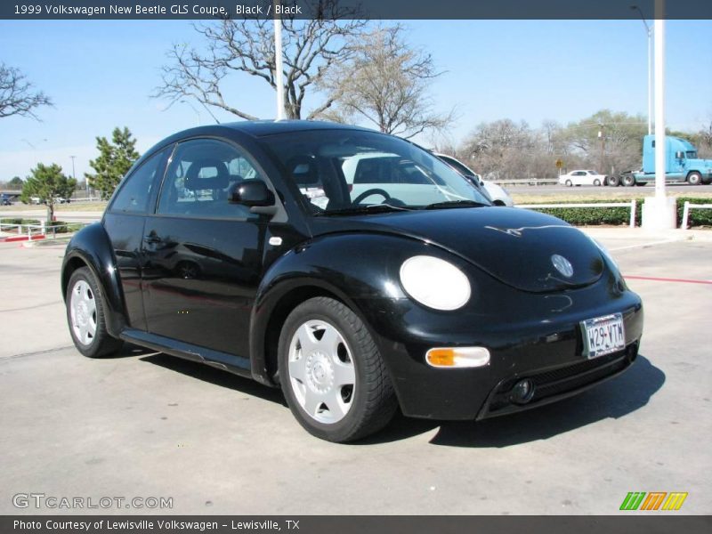 Black / Black 1999 Volkswagen New Beetle GLS Coupe