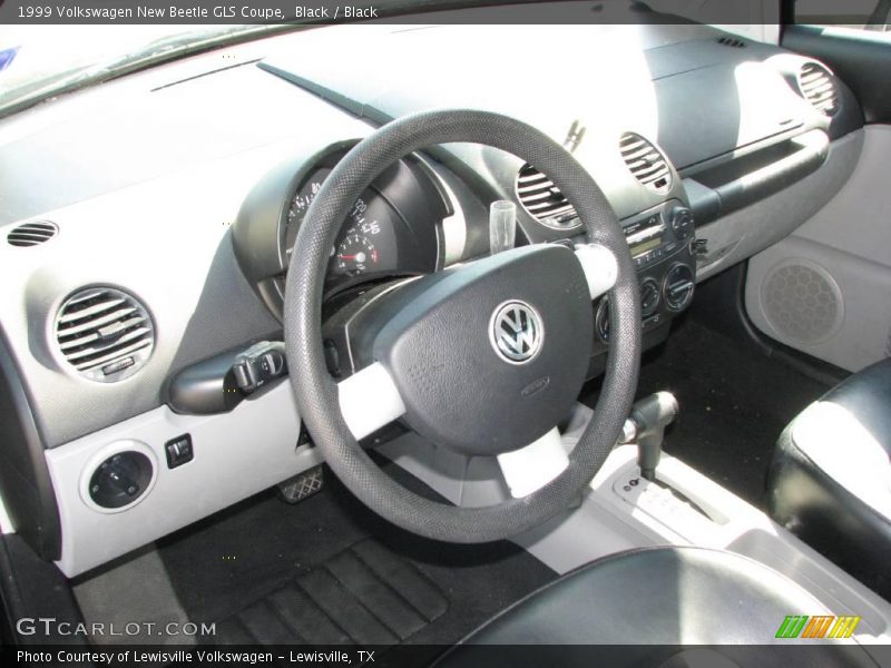 Black / Black 1999 Volkswagen New Beetle GLS Coupe