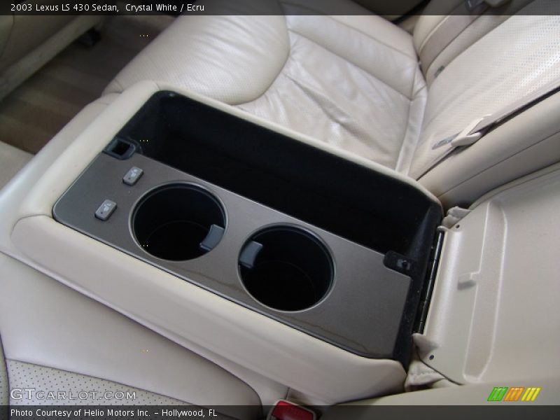 Crystal White / Ecru 2003 Lexus LS 430 Sedan