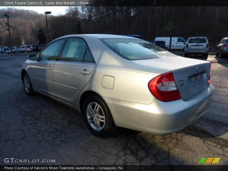 Lunar Mist Metallic / Stone 2004 Toyota Camry LE