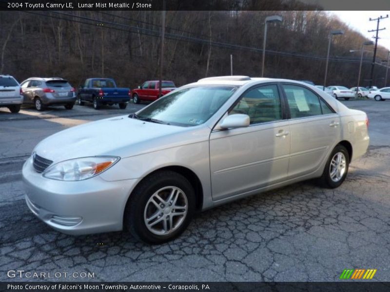 Lunar Mist Metallic / Stone 2004 Toyota Camry LE